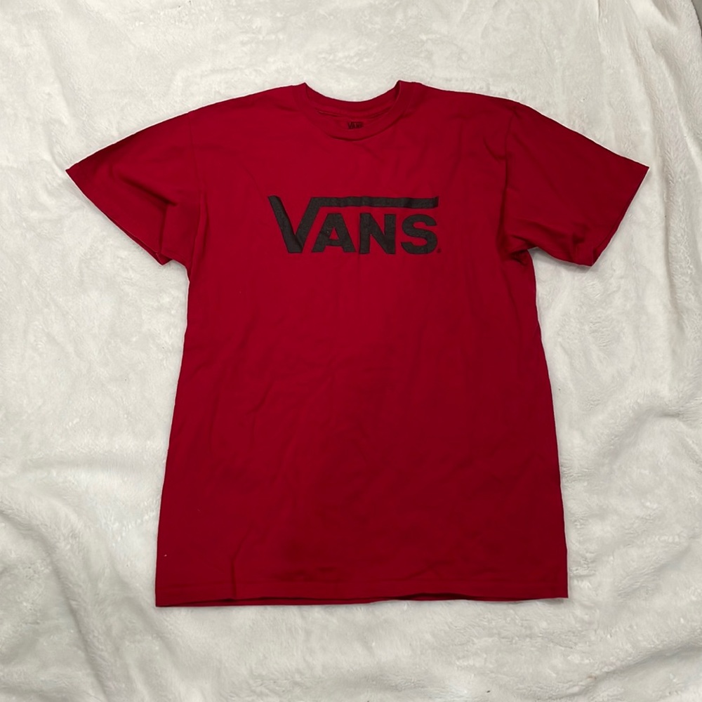 red vans tshirt